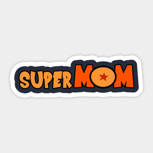 Mom - SuperMom Sticker